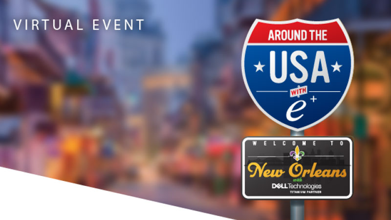 virtual event thumbnail with a highway sign showing New Orleans